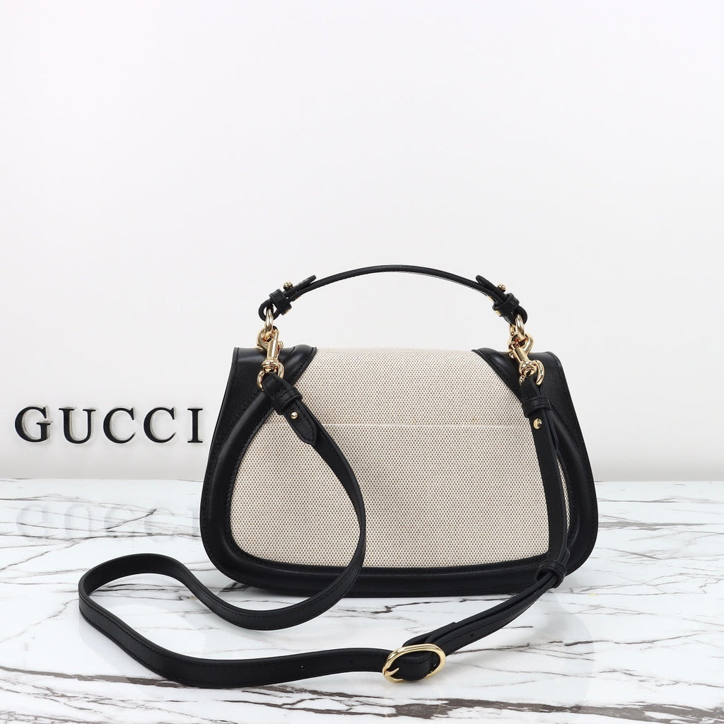 Gucci Blondie bag interior view