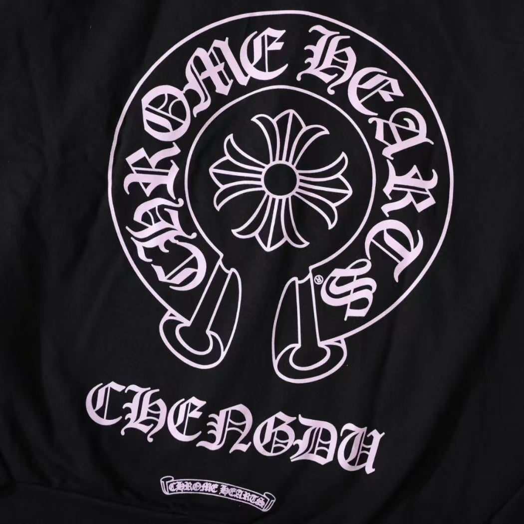Chrome Hearts Chengdu Zip-Up Hoodie - Back Graphic Detail