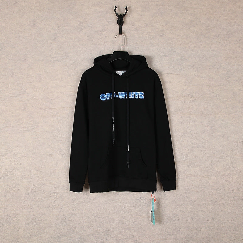 Off-White Galaxy Arrow Hoodie - White Front