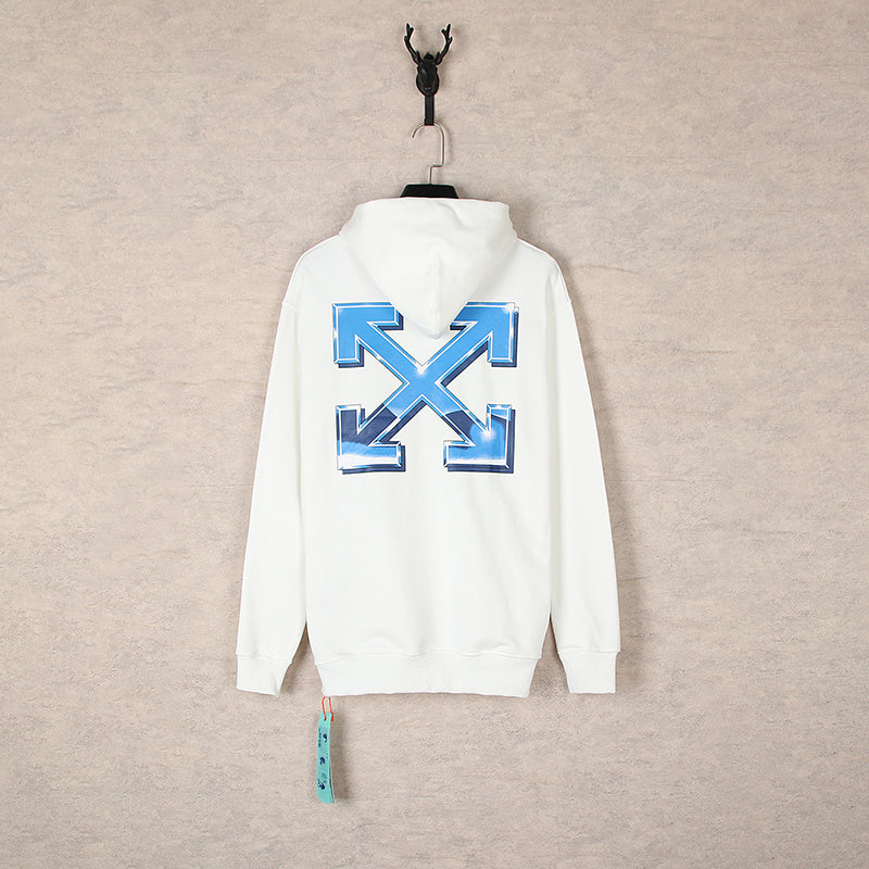 Off-White Galaxy Arrow Hoodie - White Back