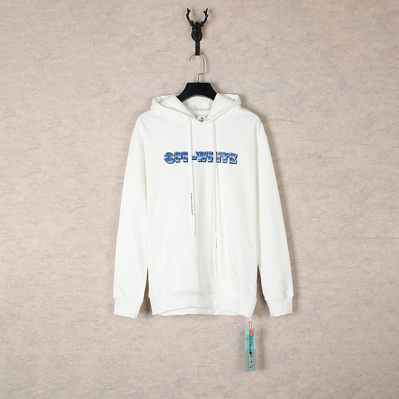 Off-White Galaxy Arrow Hoodie - Black Front