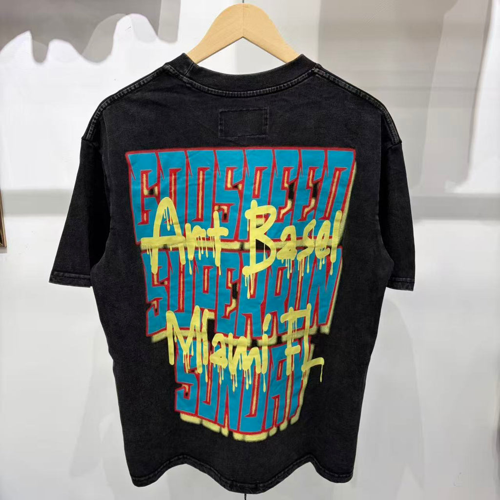 Godspeed Art Basel Miami Tee - Back on hanger