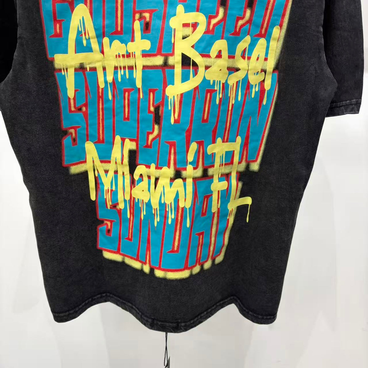 Godspeed Art Basel Miami Tee - Back detail