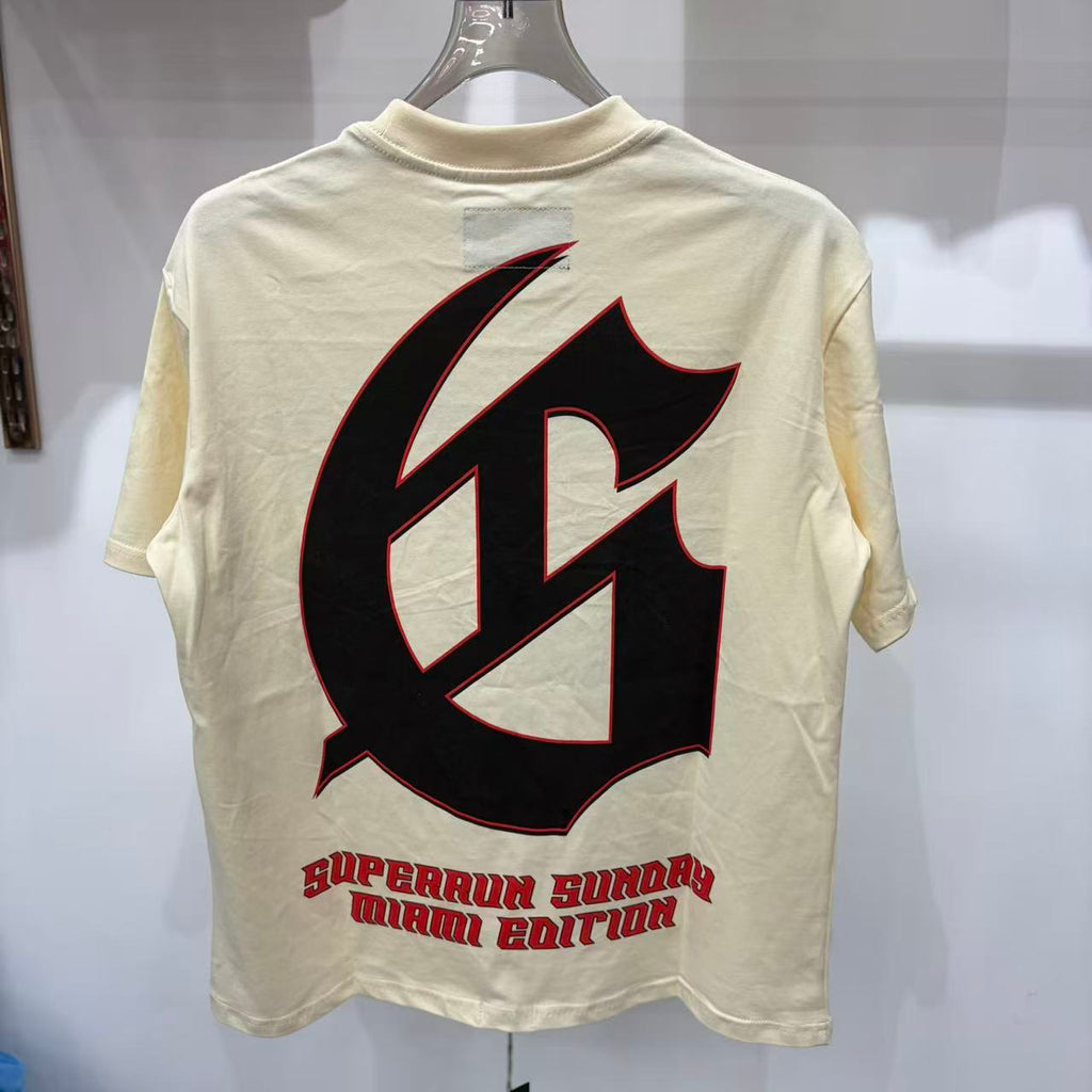 Godspeed Superrun Sunday Miami Tee - Back on hanger