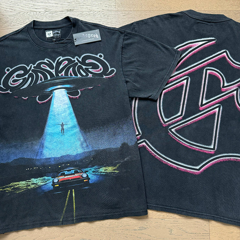 Godspeed UFO Abduction Tee - Front