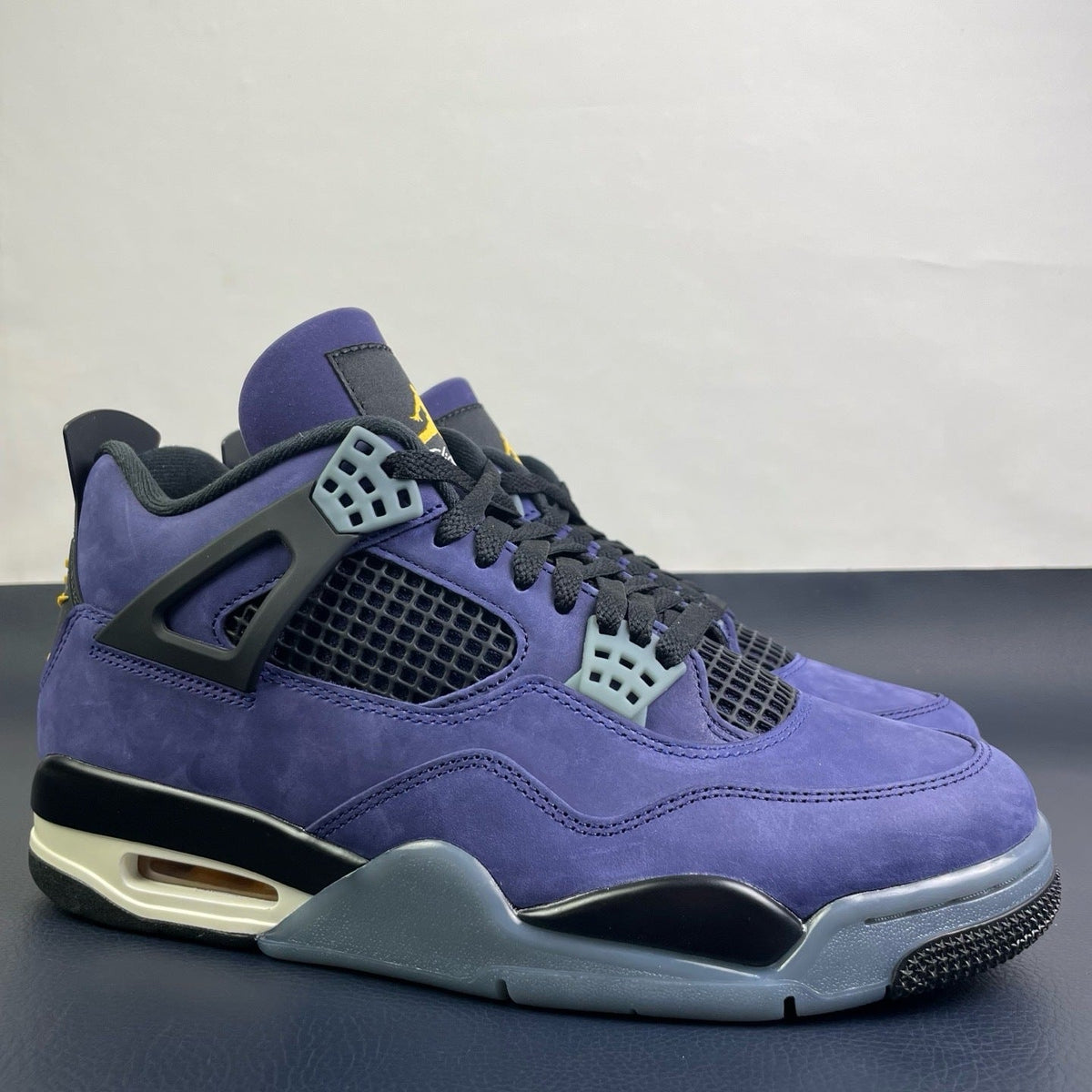 Air Jordan 4 Canyon Purple - top down view