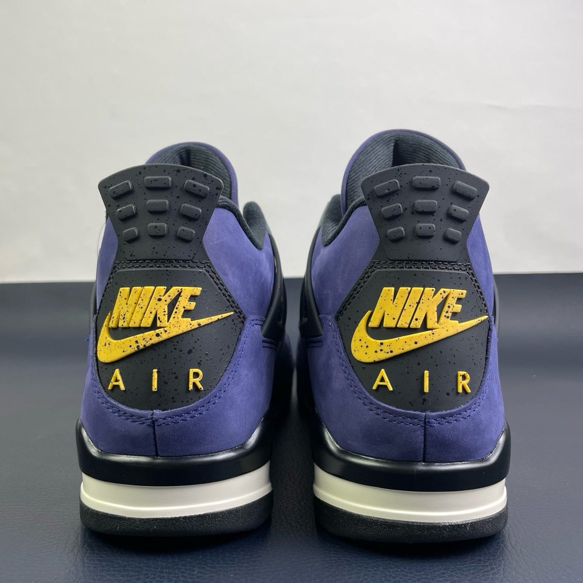 Air Jordan 4 Canyon Purple - side panel detail