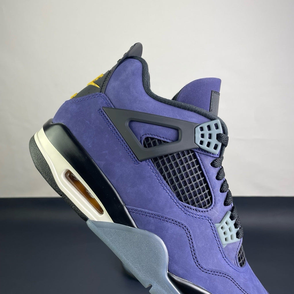 Air Jordan 4 Canyon Purple - sole and heel detail