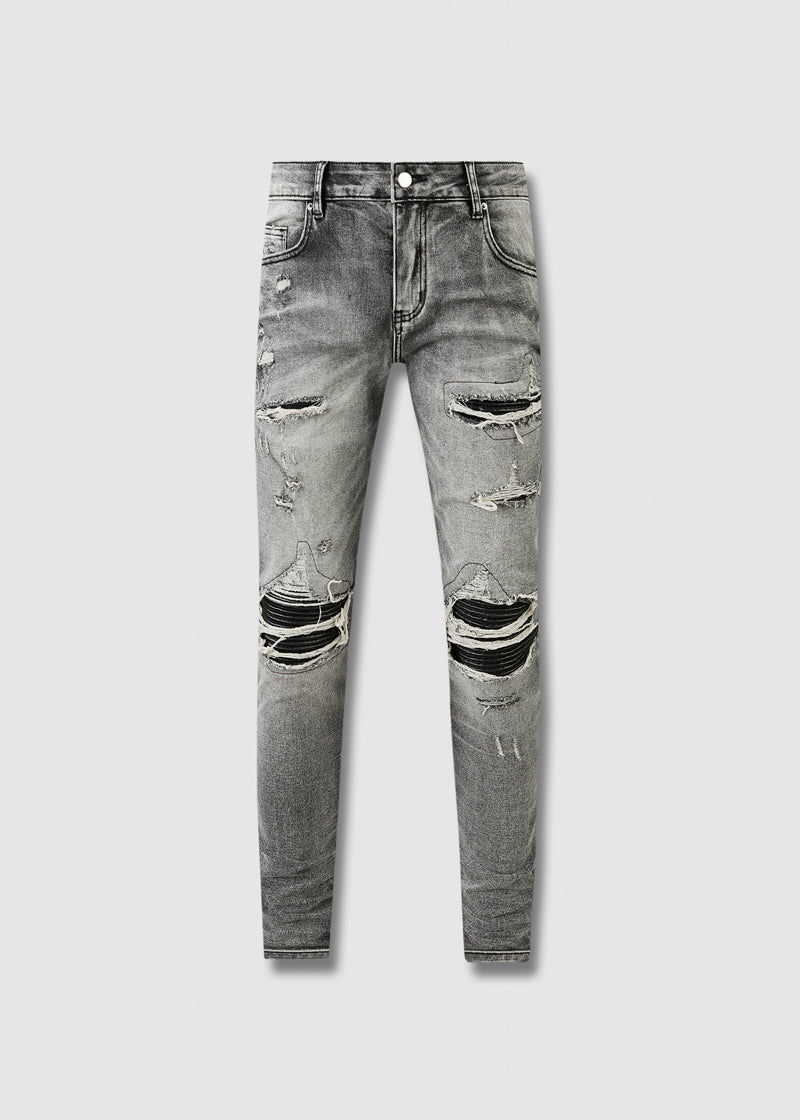 AMIRI MX1 Grey Jeans – Back pocket detail