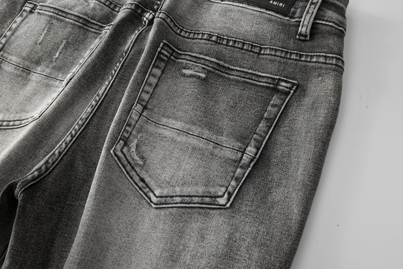 AMIRI MX1 Grey Jeans – Back view