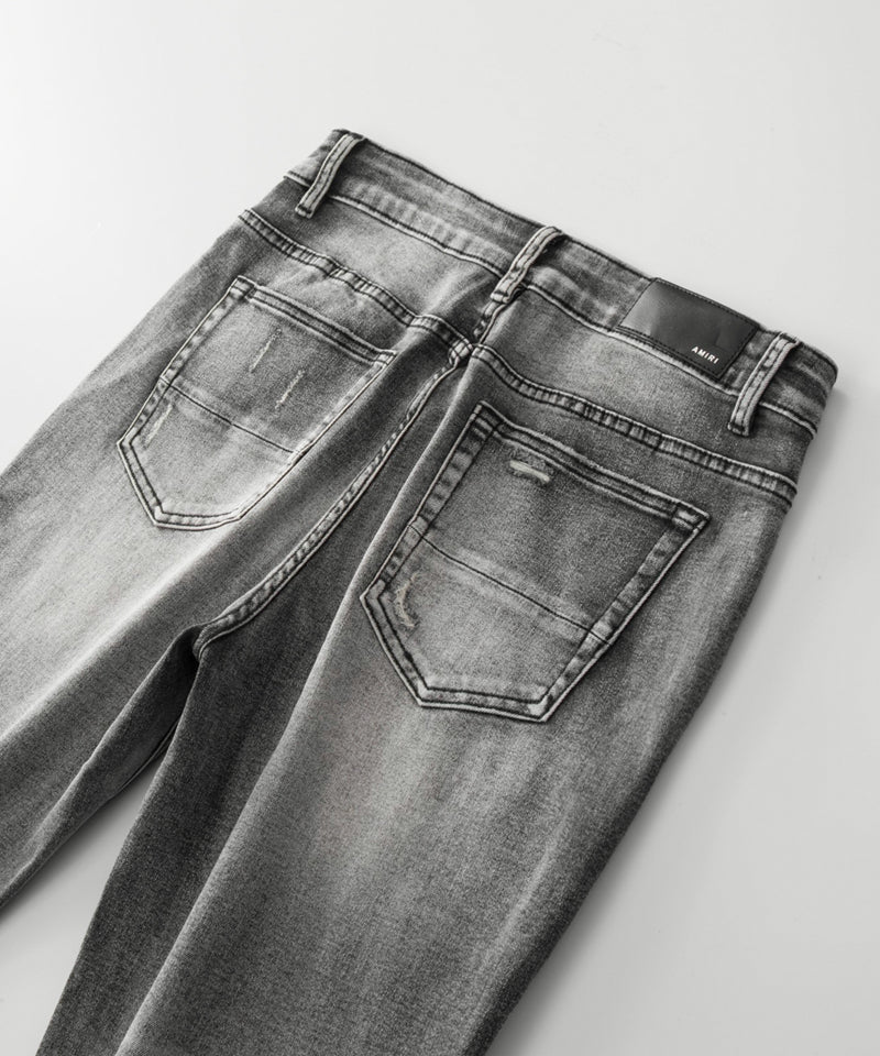 AMIRI MX1 Grey Jeans – Front view