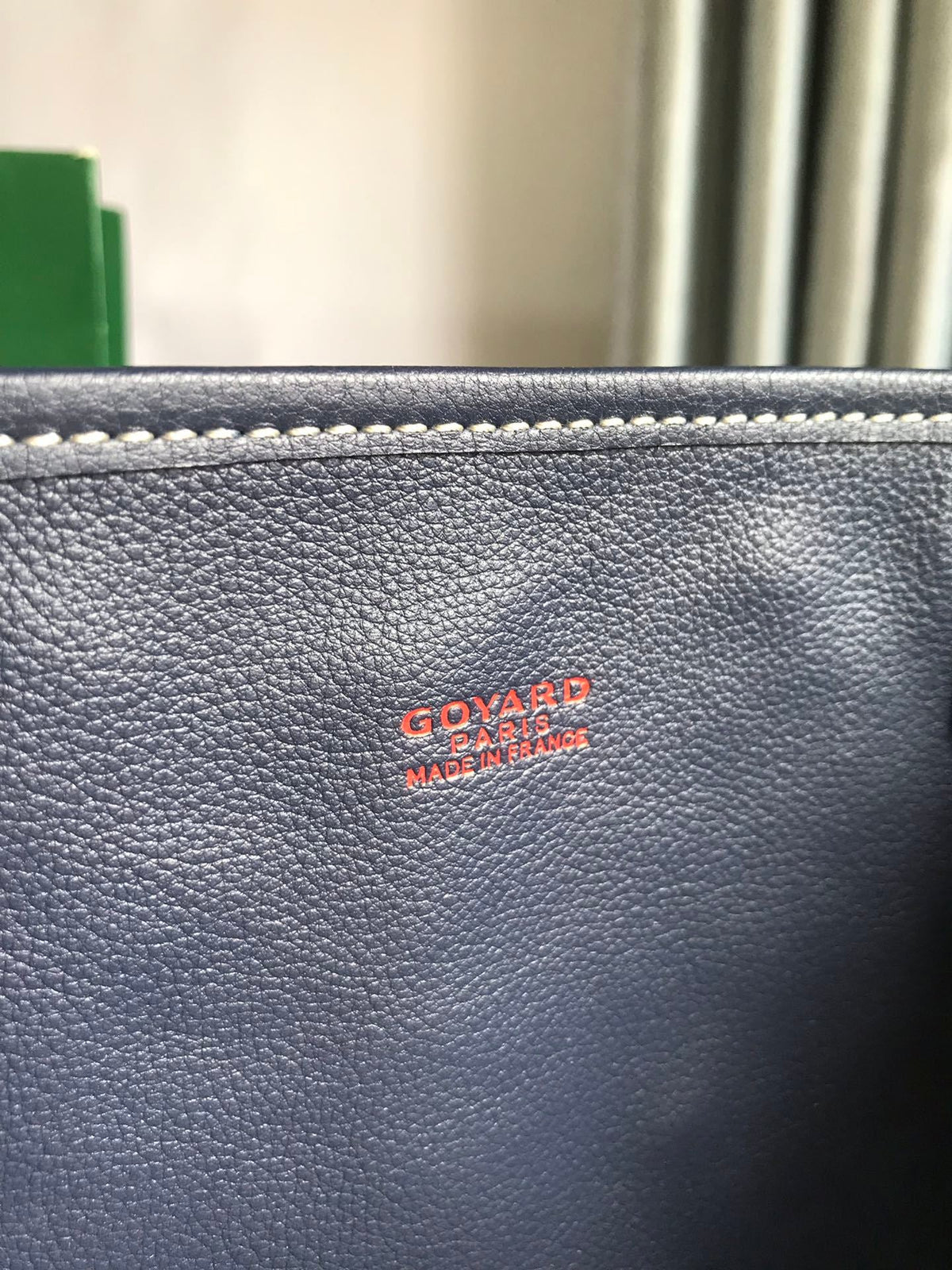 Goyard Saint Louis Tote Black - interior view