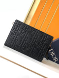 Dior Oblique Zip Pouch - Full zip closure view