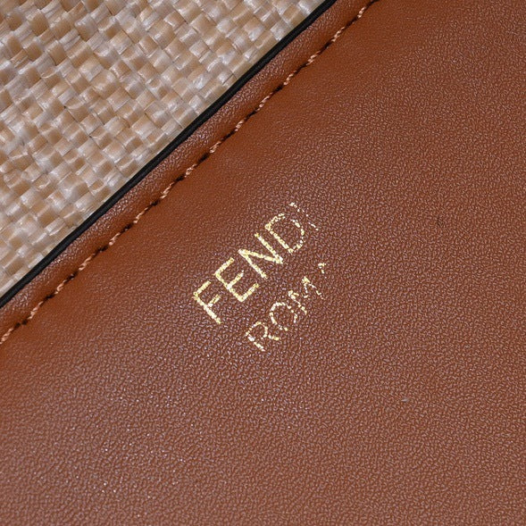 Fendi Sunshine Medium Tote - Removable crossbody strap with gold hardware