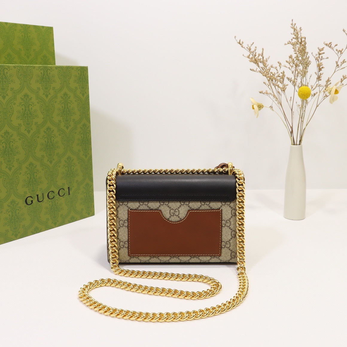 Gucci Padlock Small Shoulder Bag - side angle view