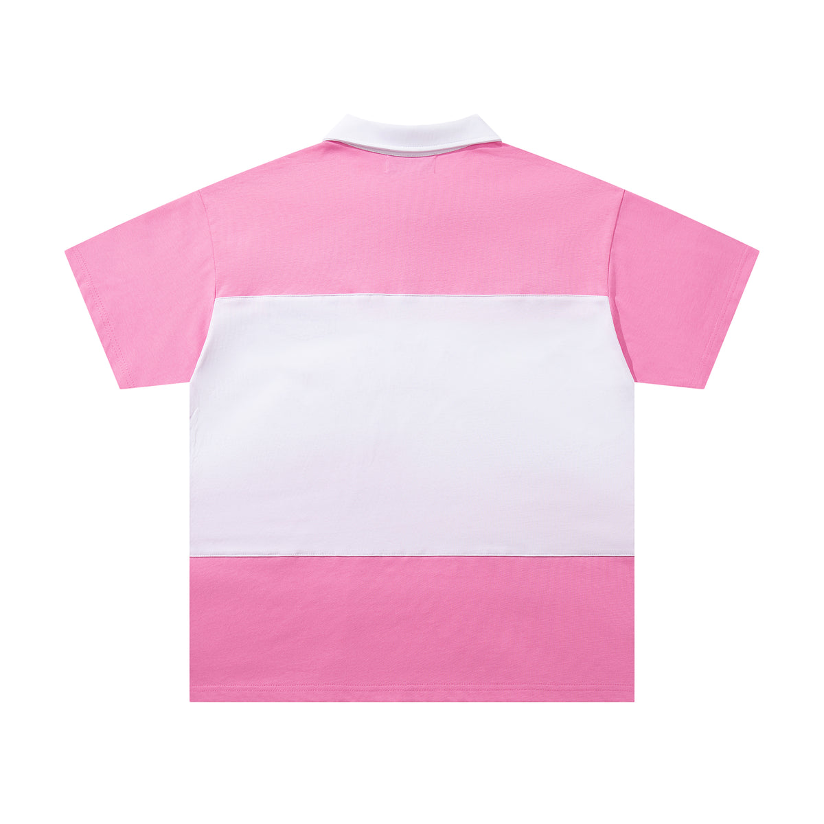 MAJESTIK - COLLARD ZIP UP T-SHIRT