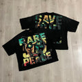 RARE PEACE Save Our Souls Graphic Crop T-shirt