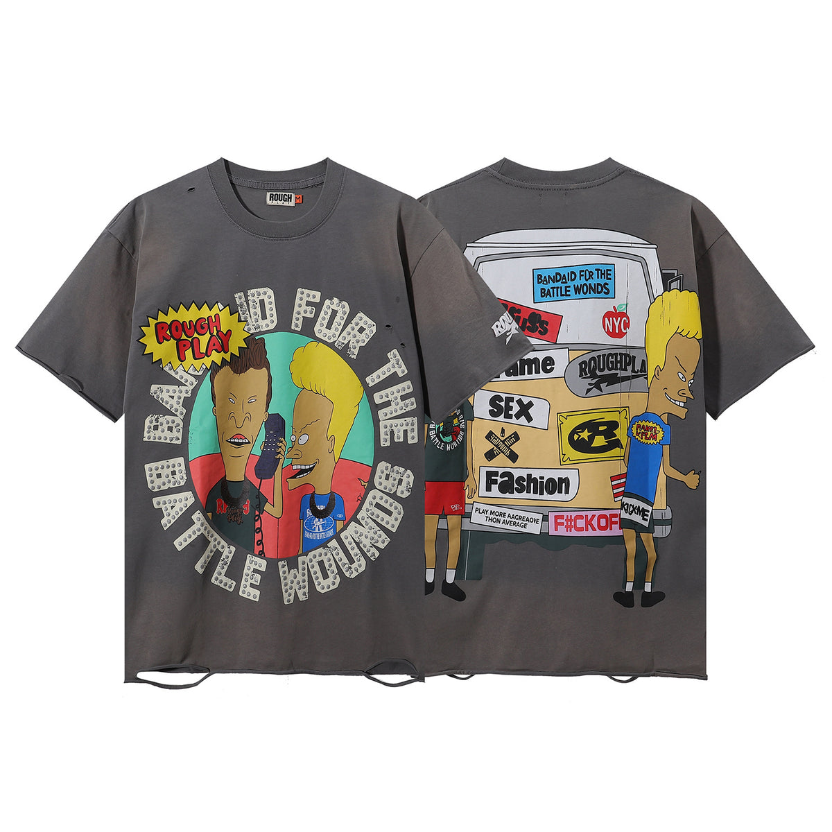 RoughPlay Beavis Butthead Van T-shirt