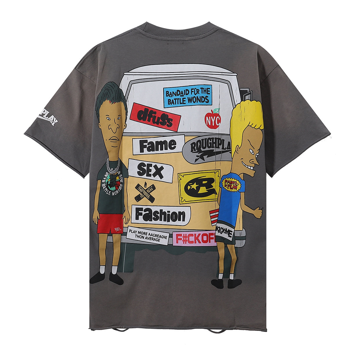 RoughPlay Beavis Butthead Van T-shirt