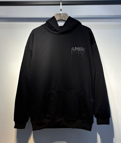 Amiri Crystal Drip Hoodie