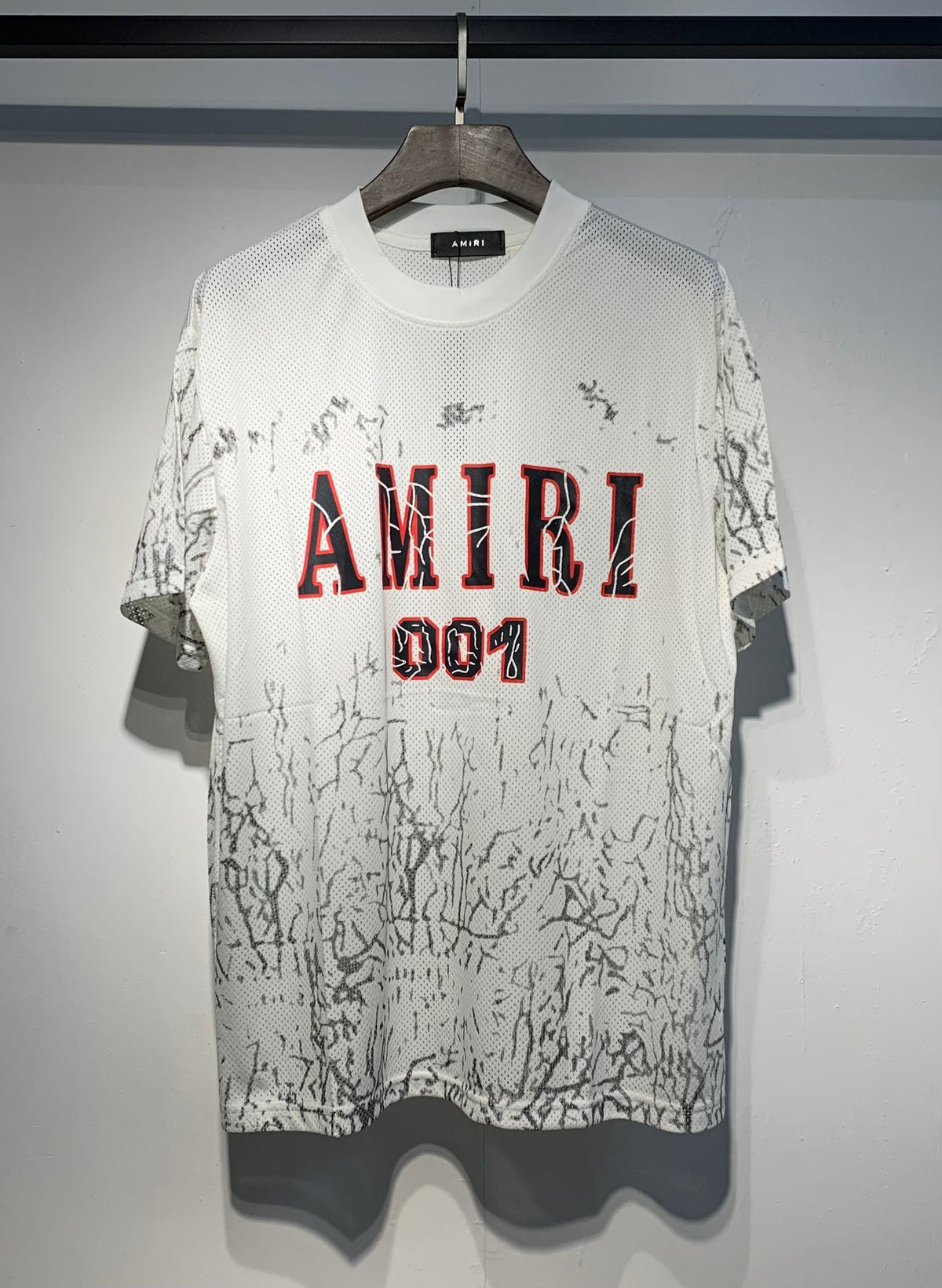 Amiri 001 Mesh T-Shirt & Shorts Set