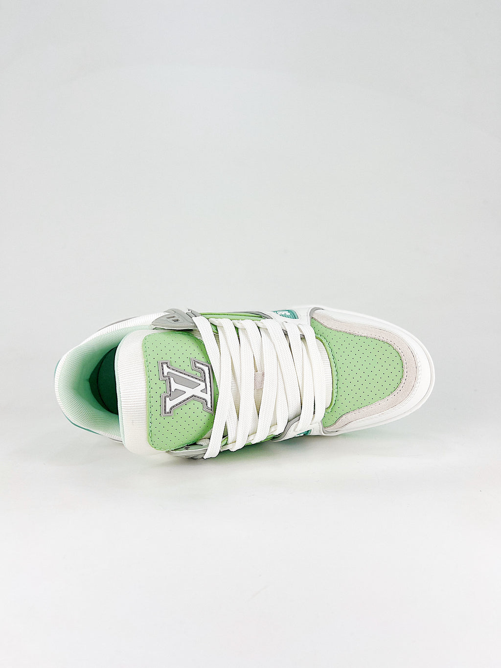 LV Trainer Sneaker Mint Green - Top view