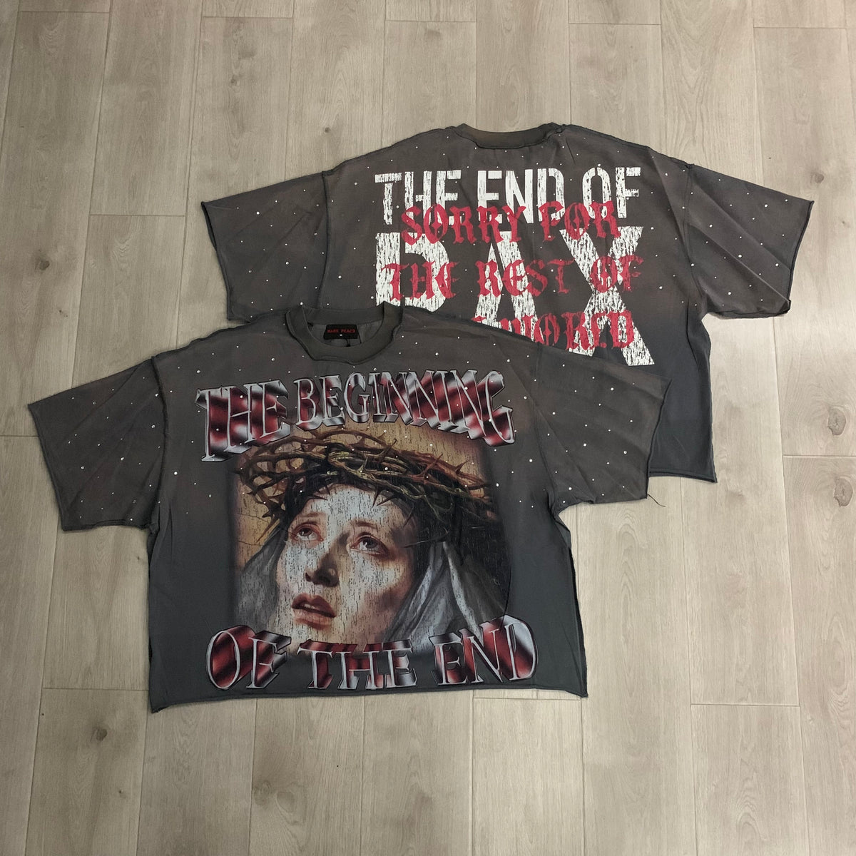 Rough Play Beginning of the End T-Shirt front and back