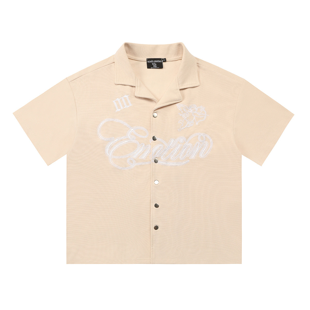 MIXED EMOTIONS - BUTTON UP T-SHIRT