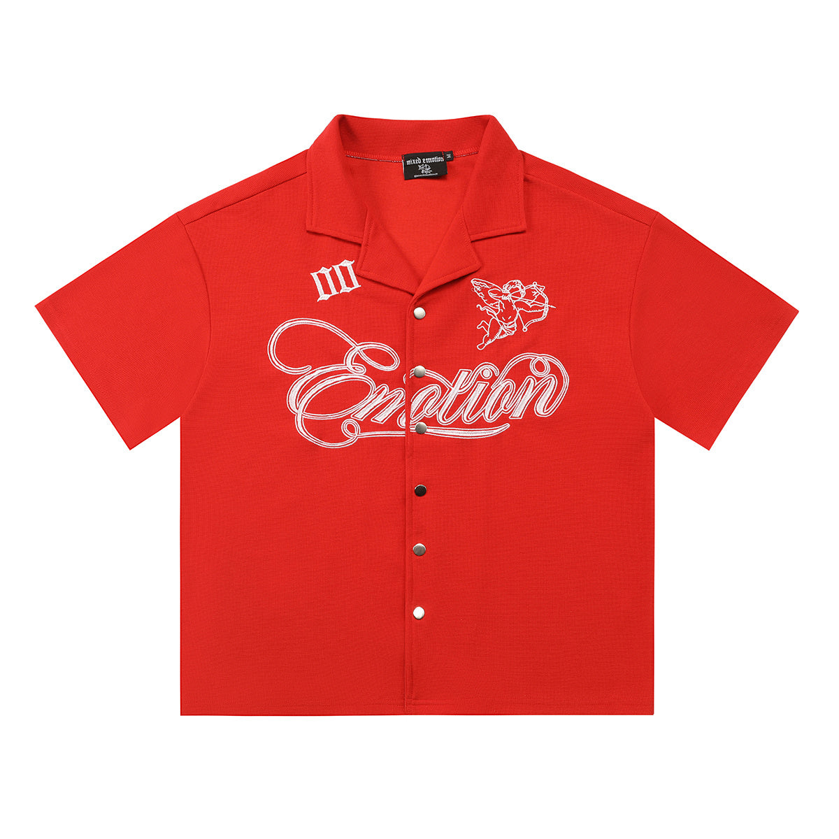 MIXED EMOTIONS - BUTTON UP T-SHIRT