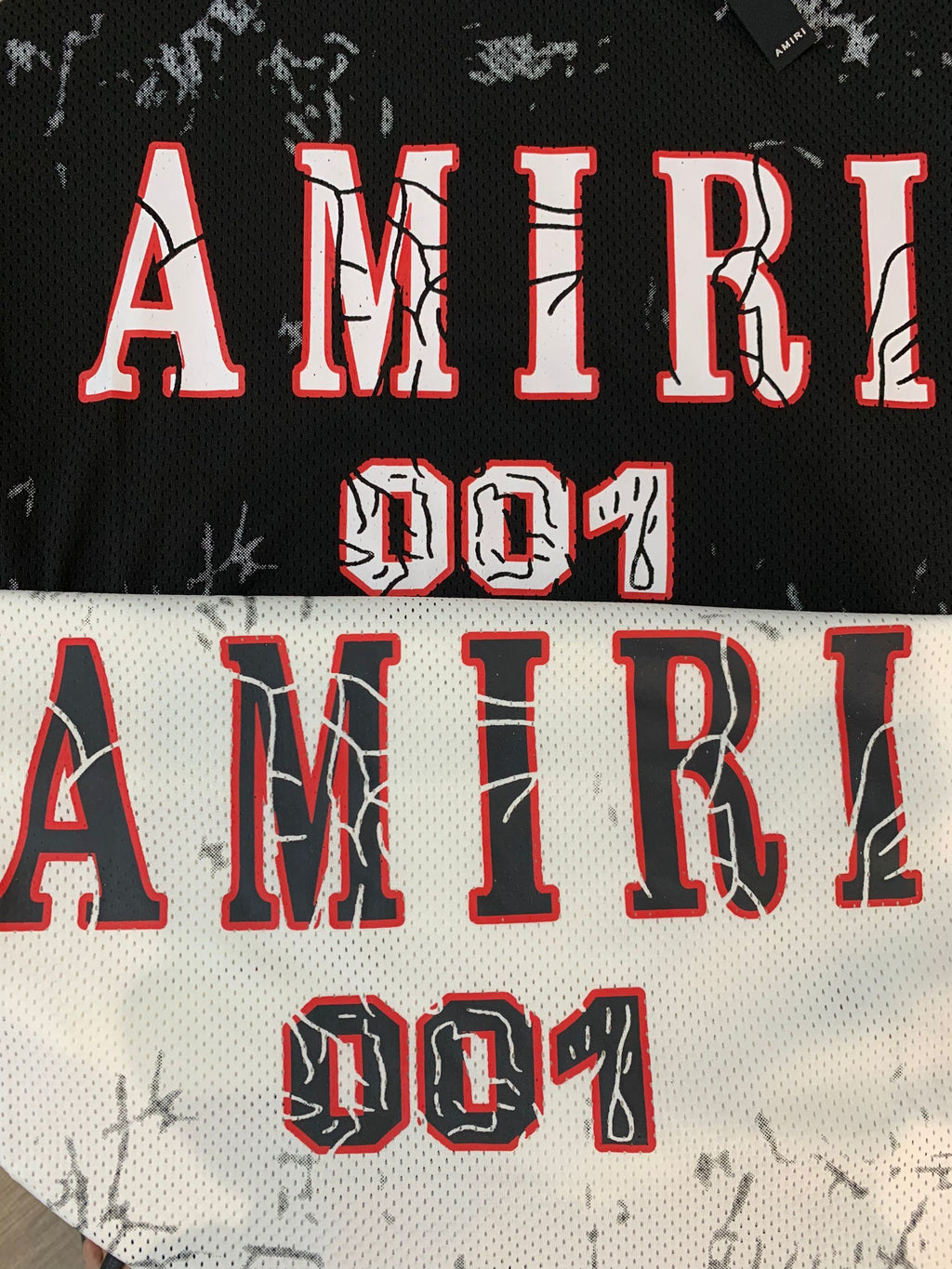 Amiri 001 Logo Detail - Black & White Colorways