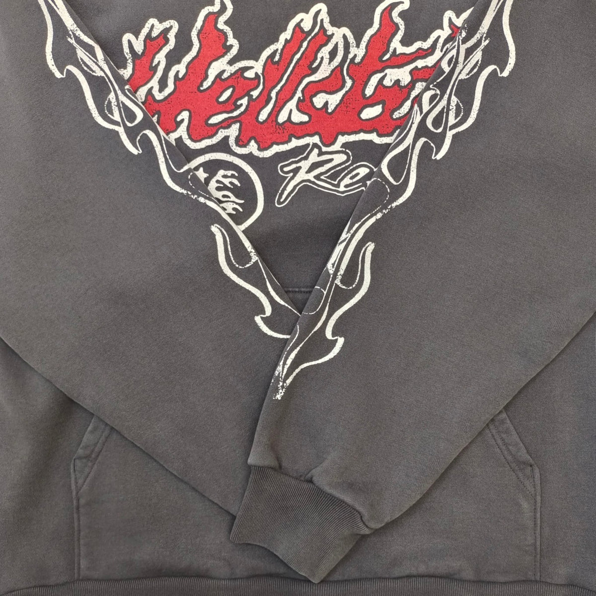 Hellstar Records Tour Hoodie — Washed Black