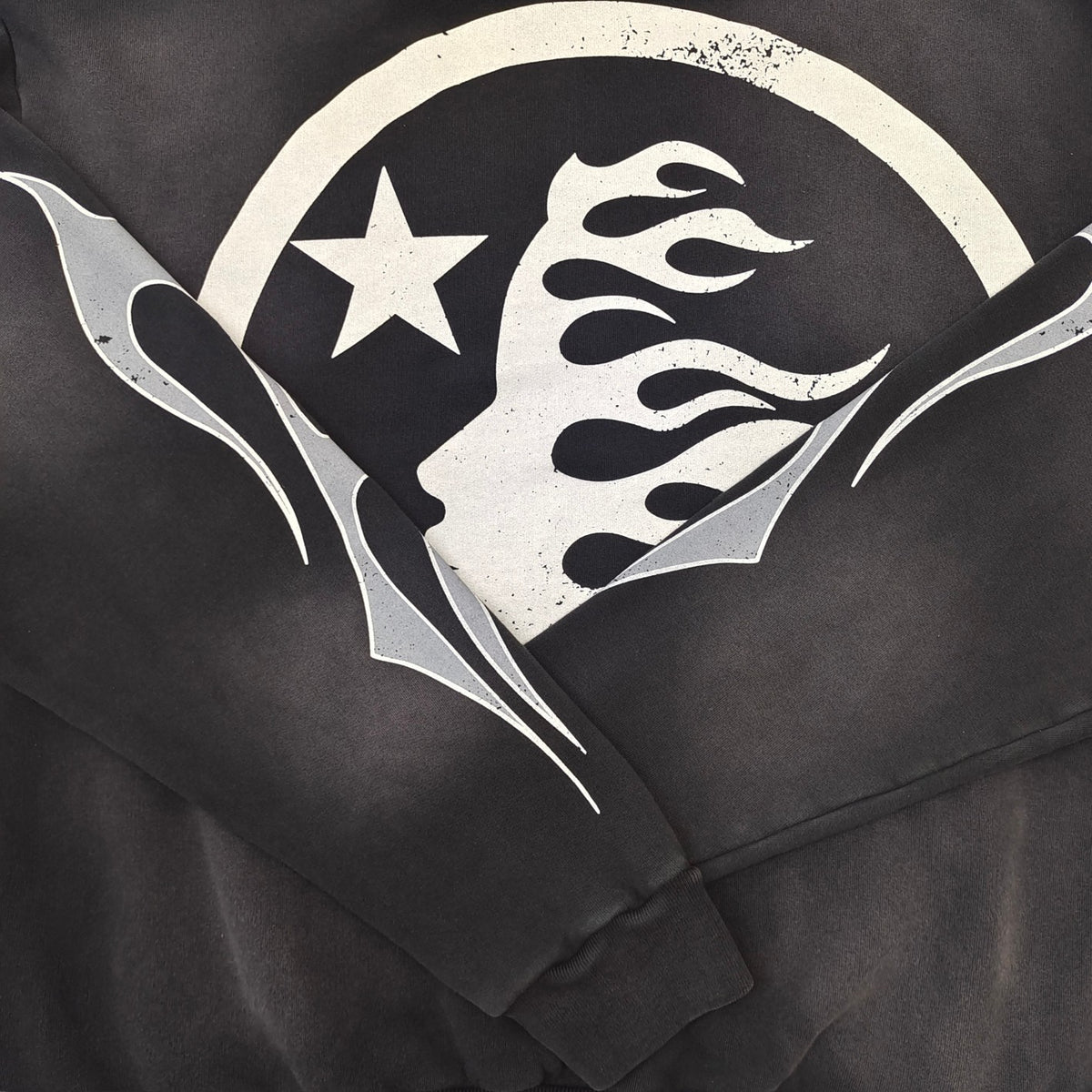 Hellstar Chrome Star Hoodie